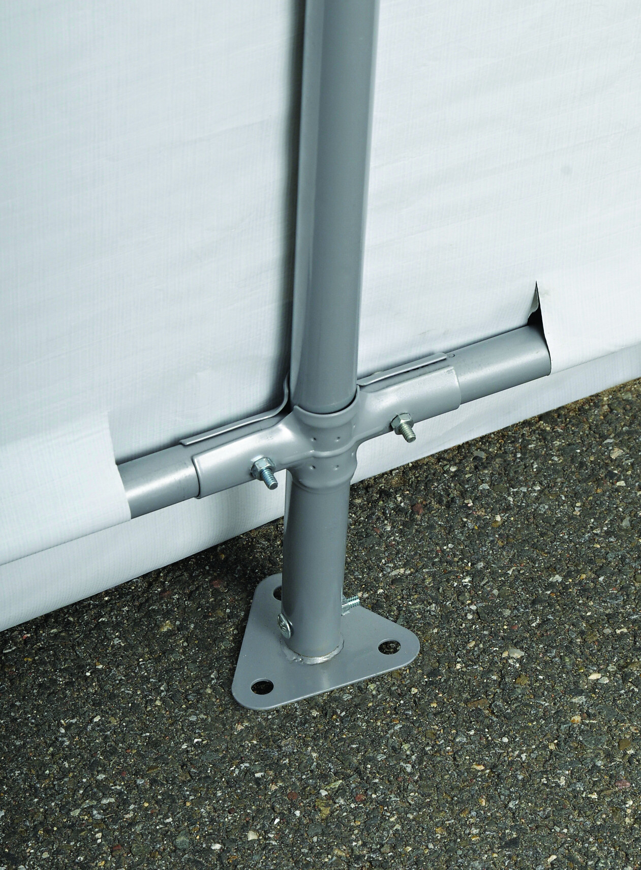 ShelterLogic Foliengerätehaus 5,76m² B/H/T: ca. 240x240x240 cm