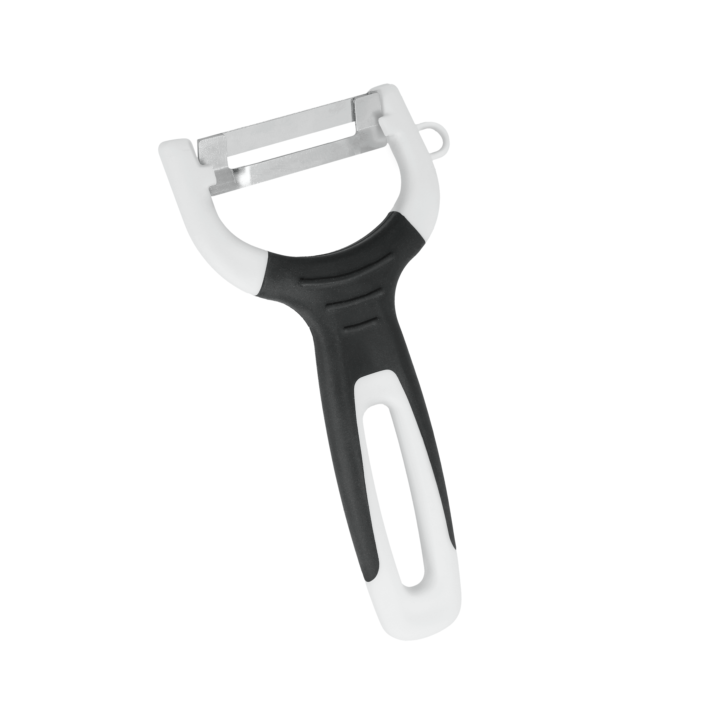 Metaltex Sparschäler silber Edelstahl B/H/L: ca. 1,5x22,7x7,4 cm