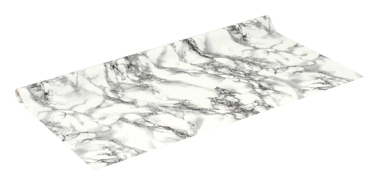 d-c-fix Dekofolie Marmoroptik weiß schwarz B/L: ca. 67,5x200 cm