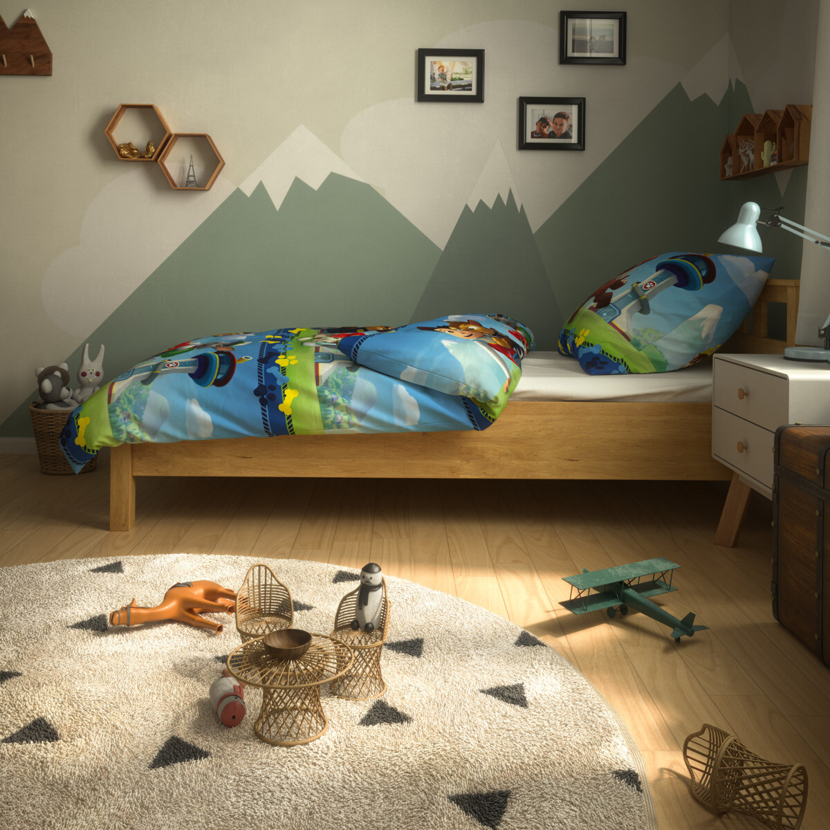 Microfaser Bettwäsche Paw Patrol