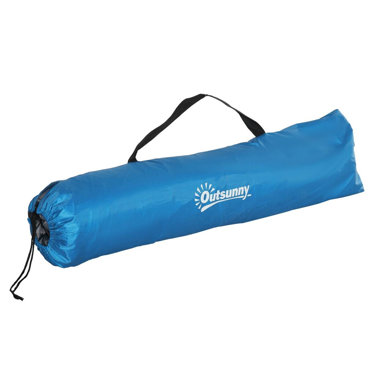 Outsunny Strandmuschel himmel Polyester B/H/L: ca. 173x100x220 cm