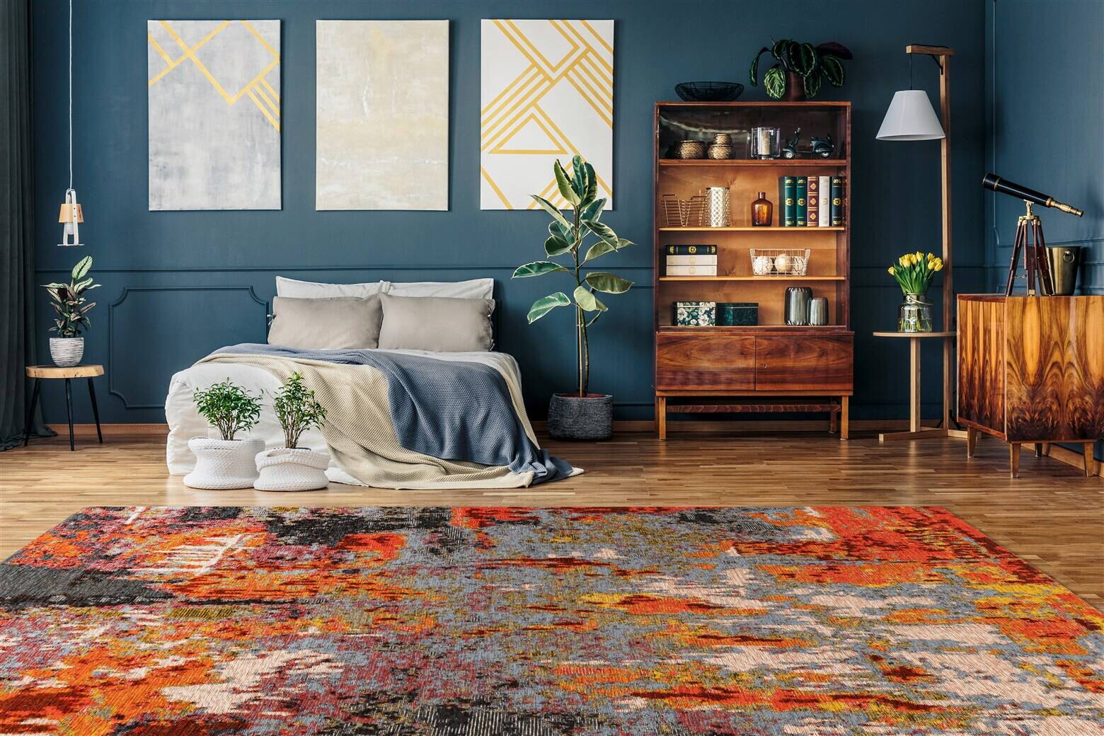 Padiro Kurzflorteppich Primavera 525 mehrfarbig B/L: ca. 80x150 cm