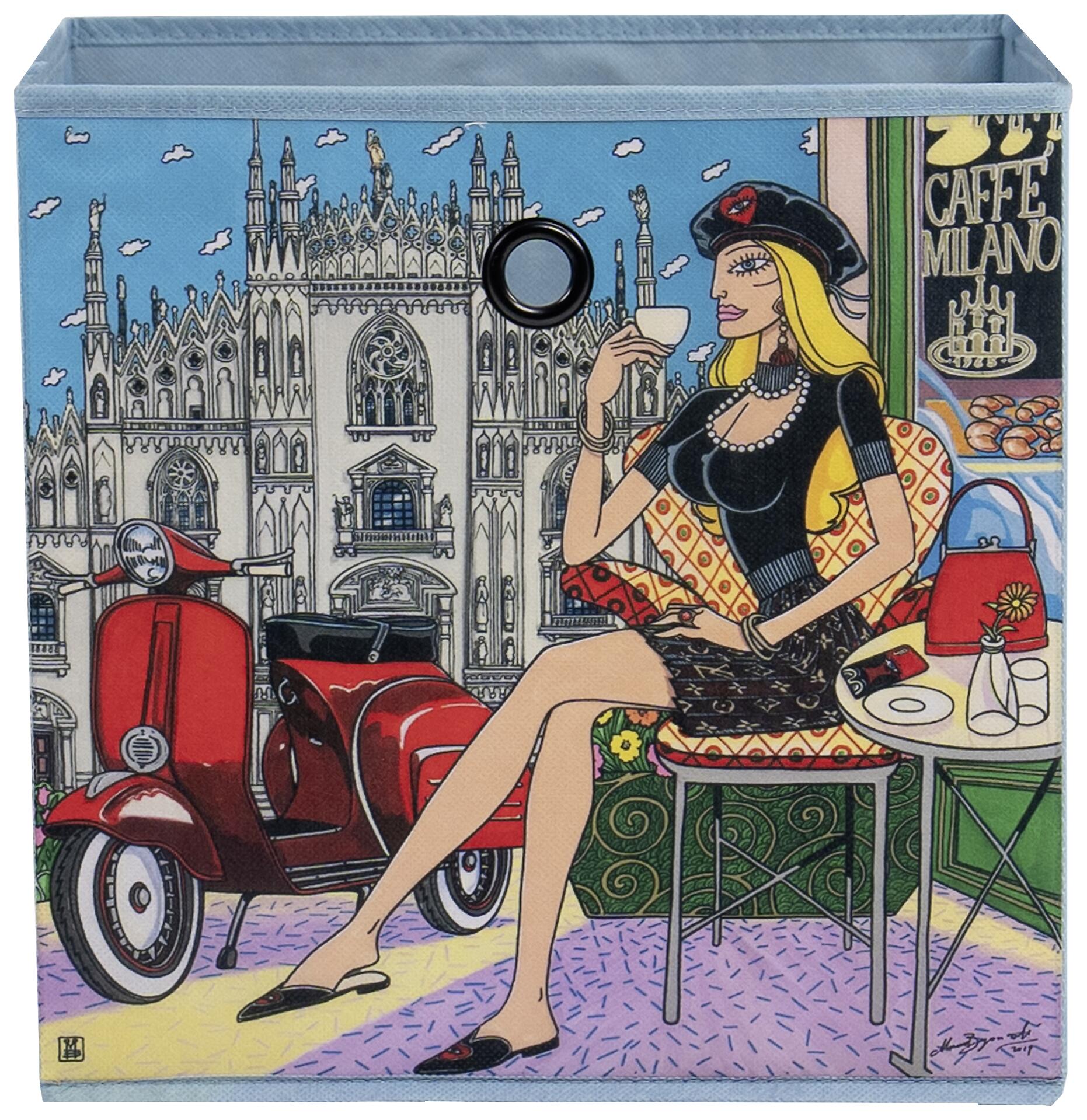 Stoffbox Stoffbox bunt B/H/T: ca. 32x32x32 cm