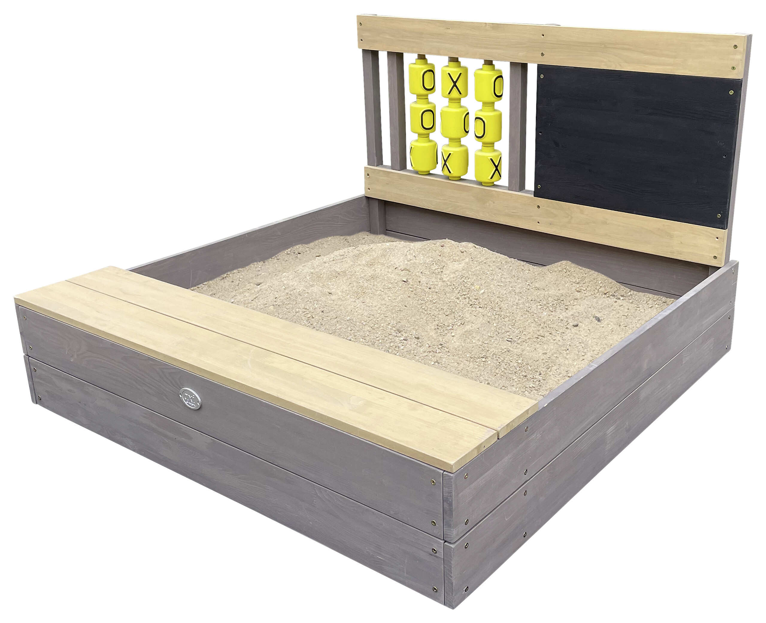 AXI Sandkasten Kitty anthrazit B/H/T: ca. 100x65,5x100 cm