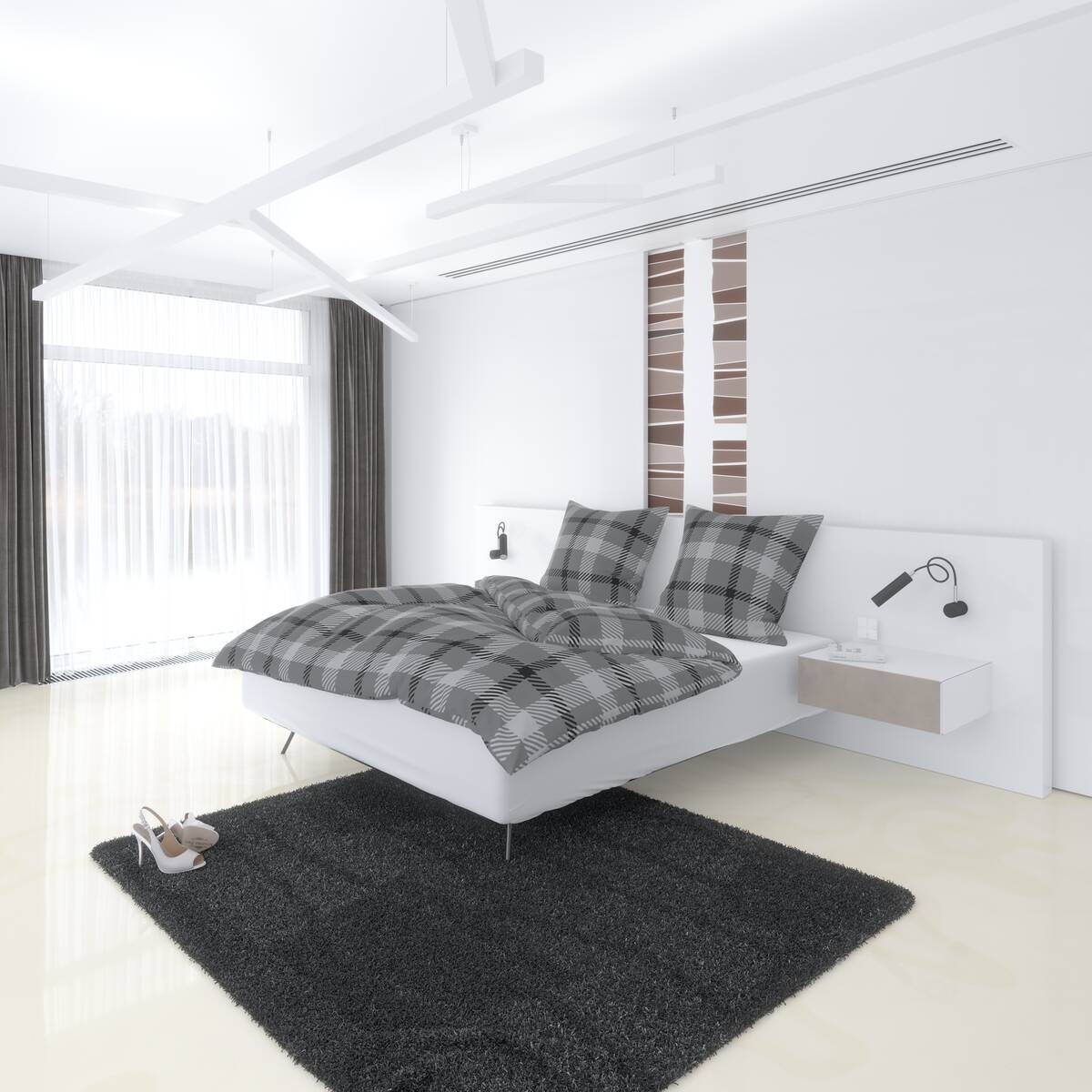 Baumwoll Bettwäsche Biber