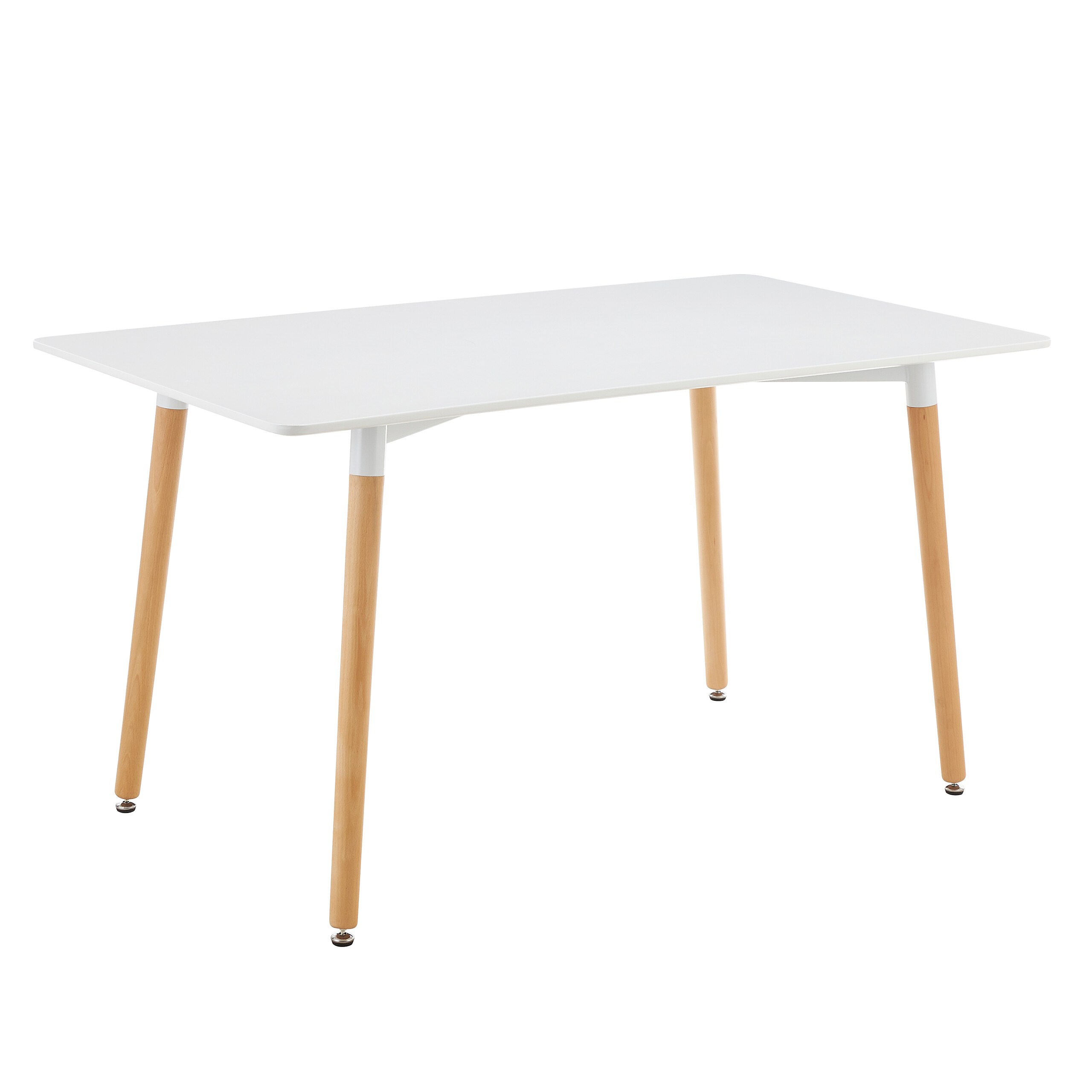 Esstisch BENNY weiß matt B/H/T: ca. 140x75x80 cm