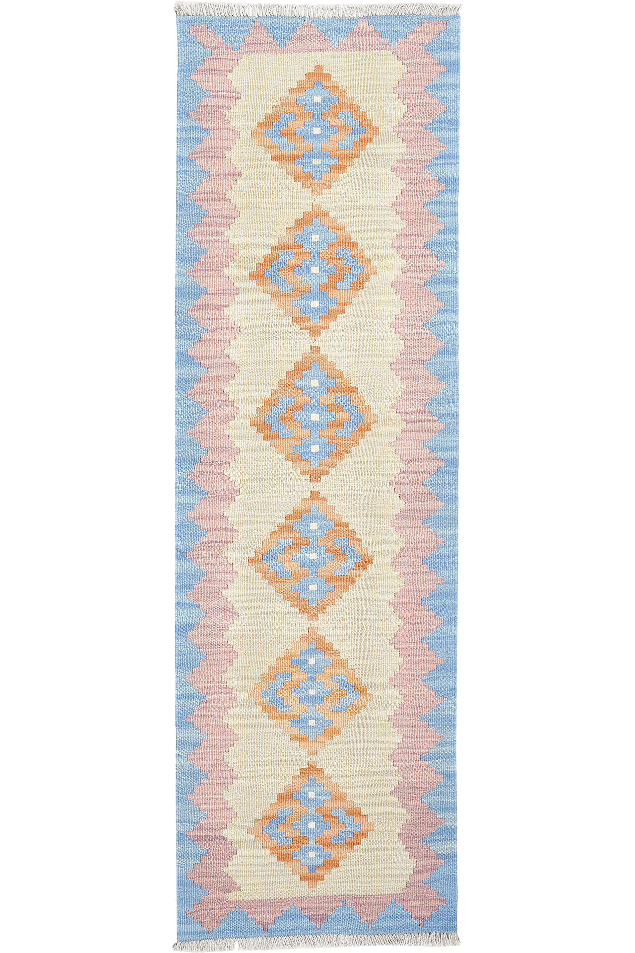 PersaTepp Teppich Kelim Gashgai blau B/H/L: ca. 57x1x190 cm