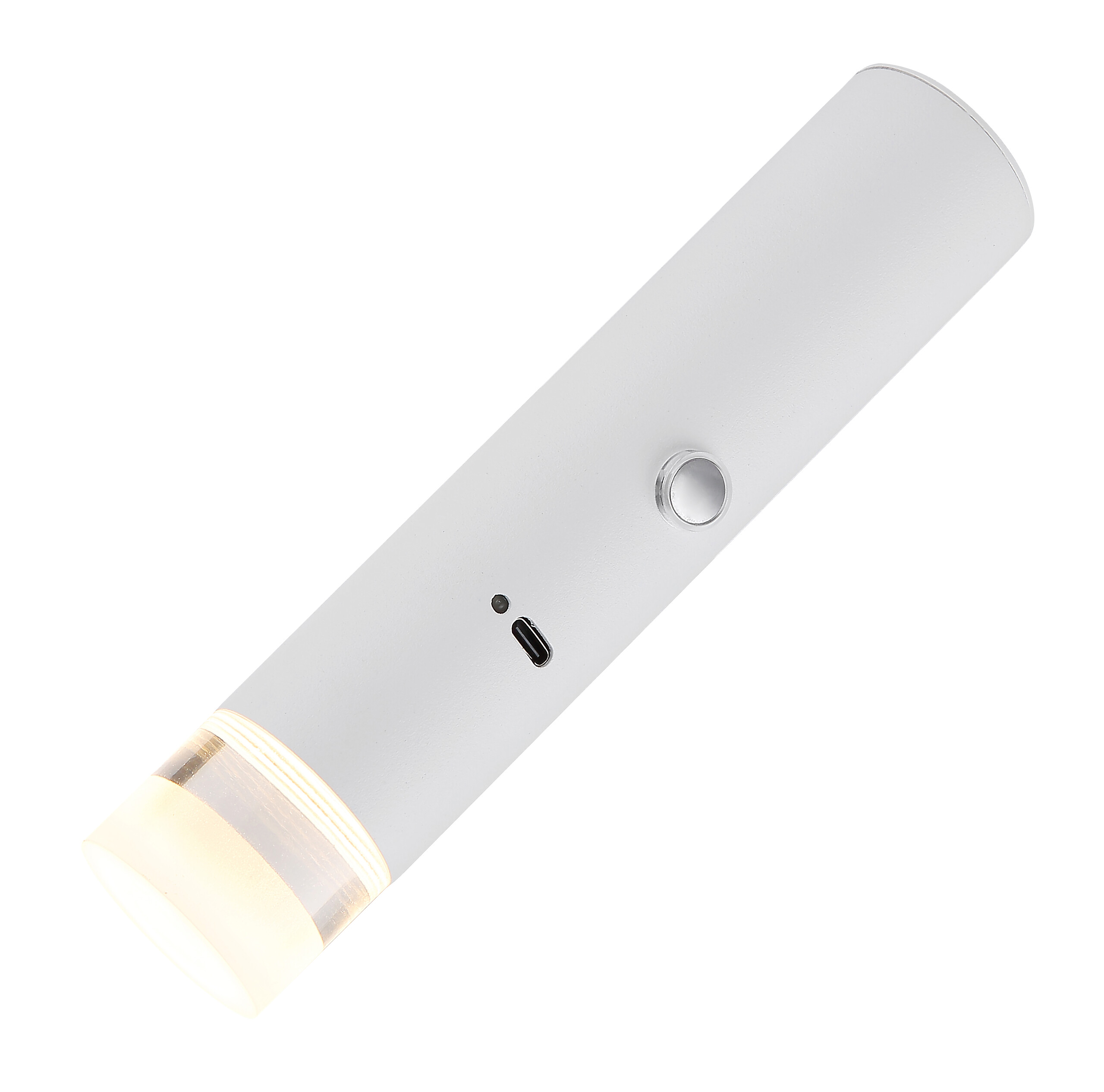 GLOBO LED-Hängeleuchte weiß klar Metall Acryl H/D: ca. 120x3,8 cm 1.0 Brennstellen