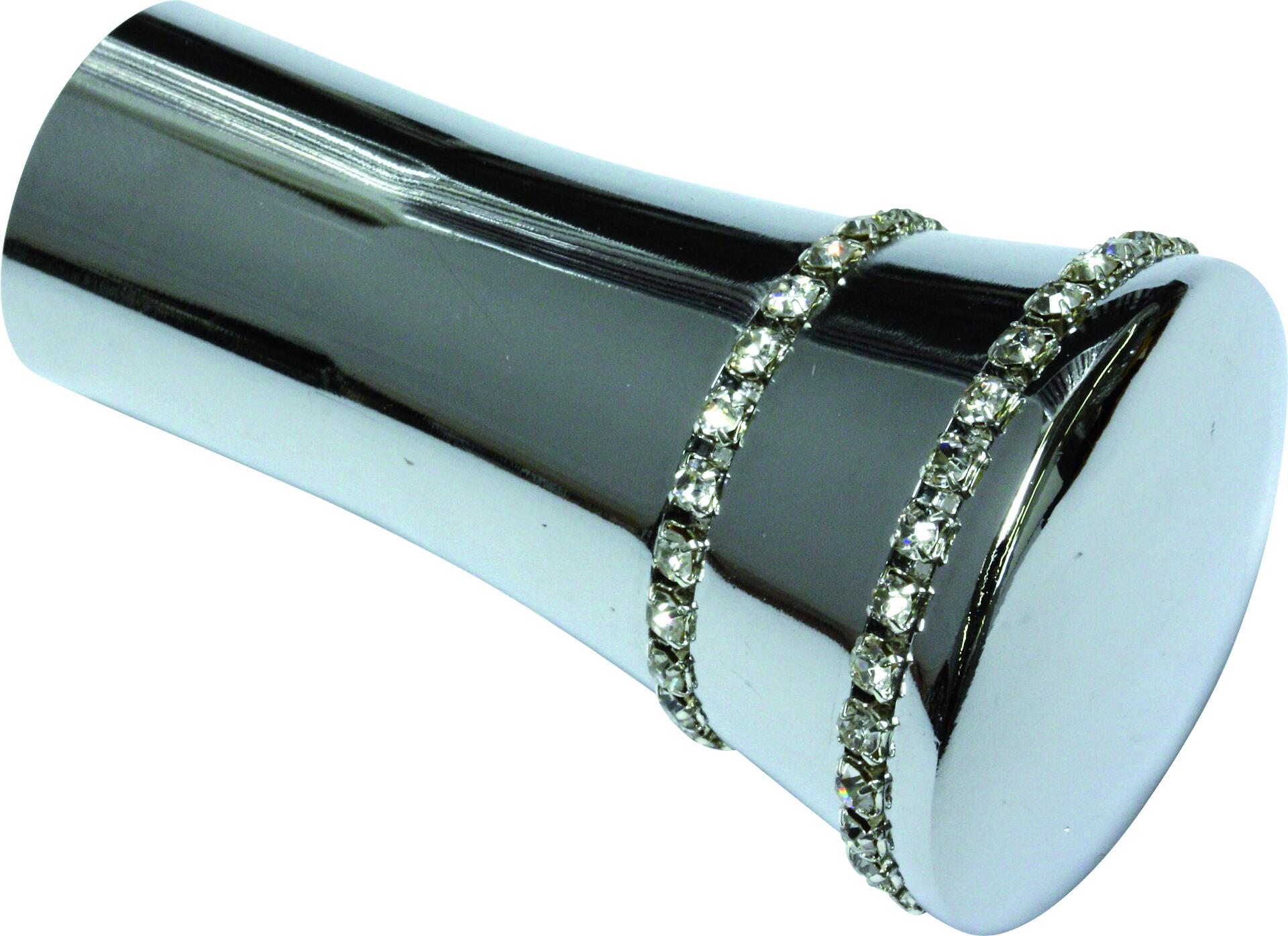 Boviva Endknopf Kristall