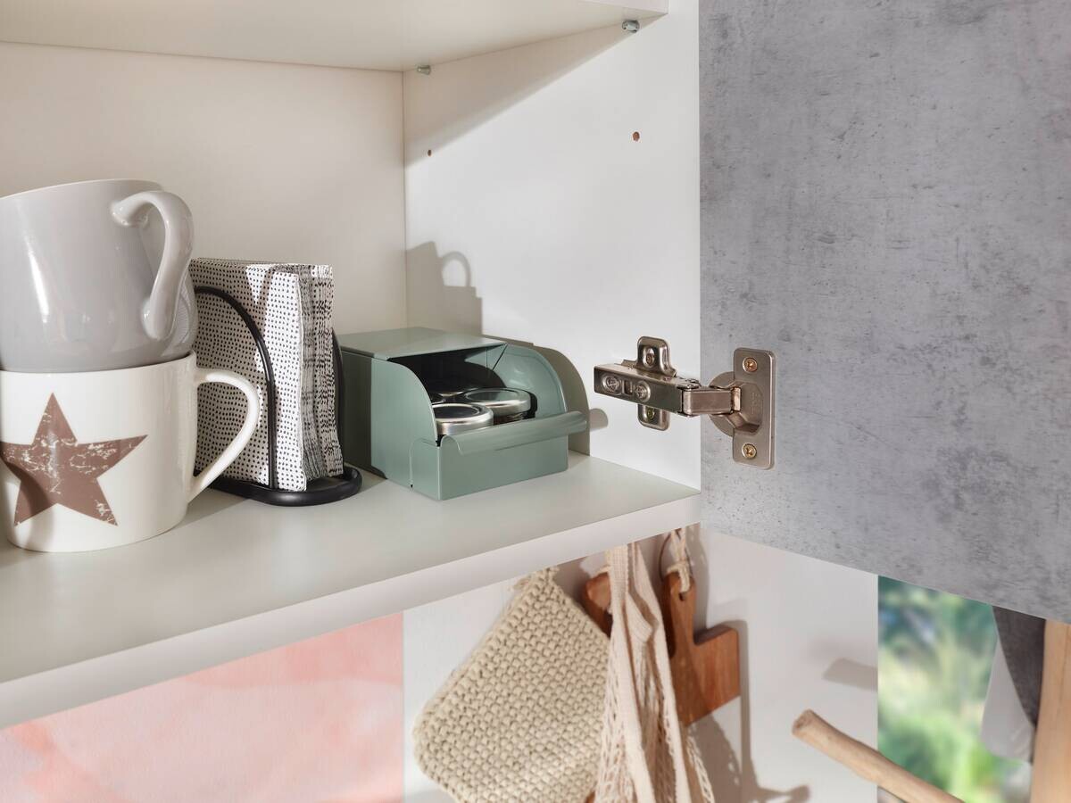 Respekta Küchenblock Malia Beton Optik B/H/T: ca. 300x200x60 cm