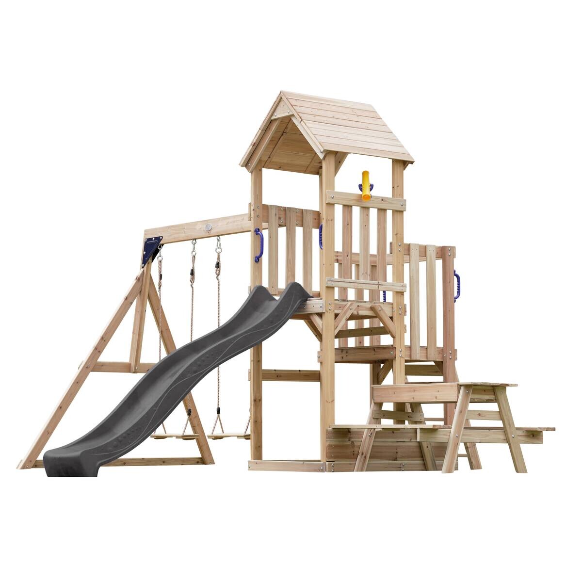 AXI Spielturm Mette braun B/H/L: ca. 366x267x383 cm