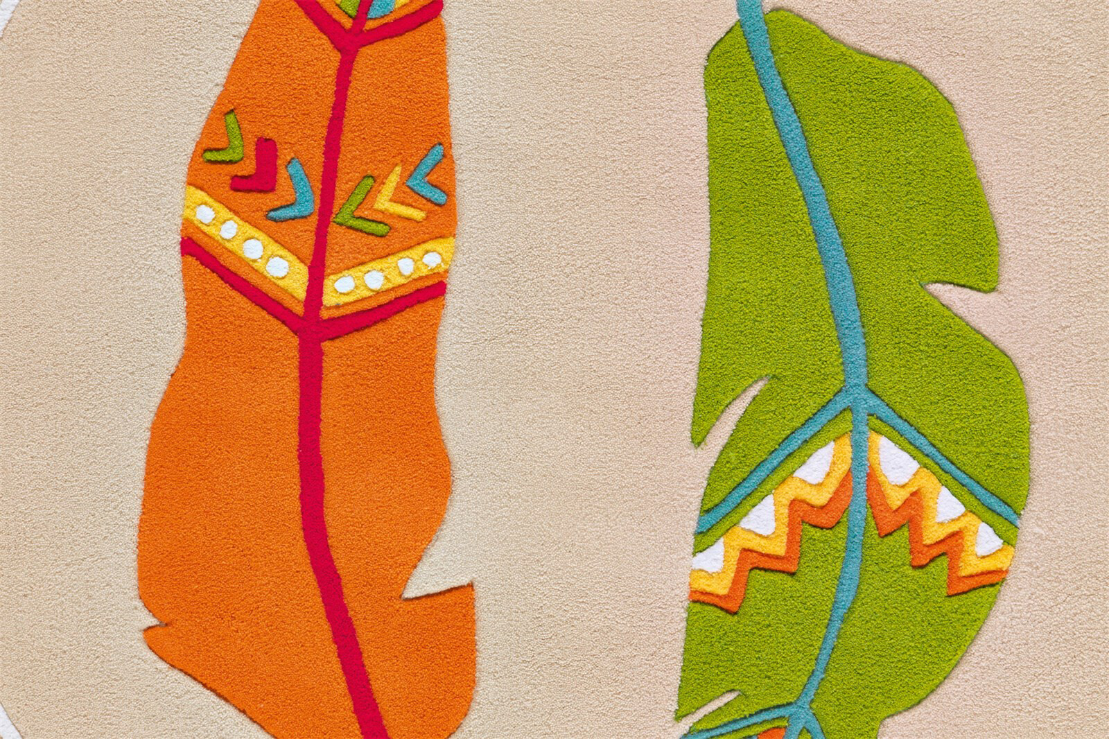 Arte Espina Kurzflorteppich Spirit Glowy 3141 mehrfarbig B/L: ca. 130x130 cm