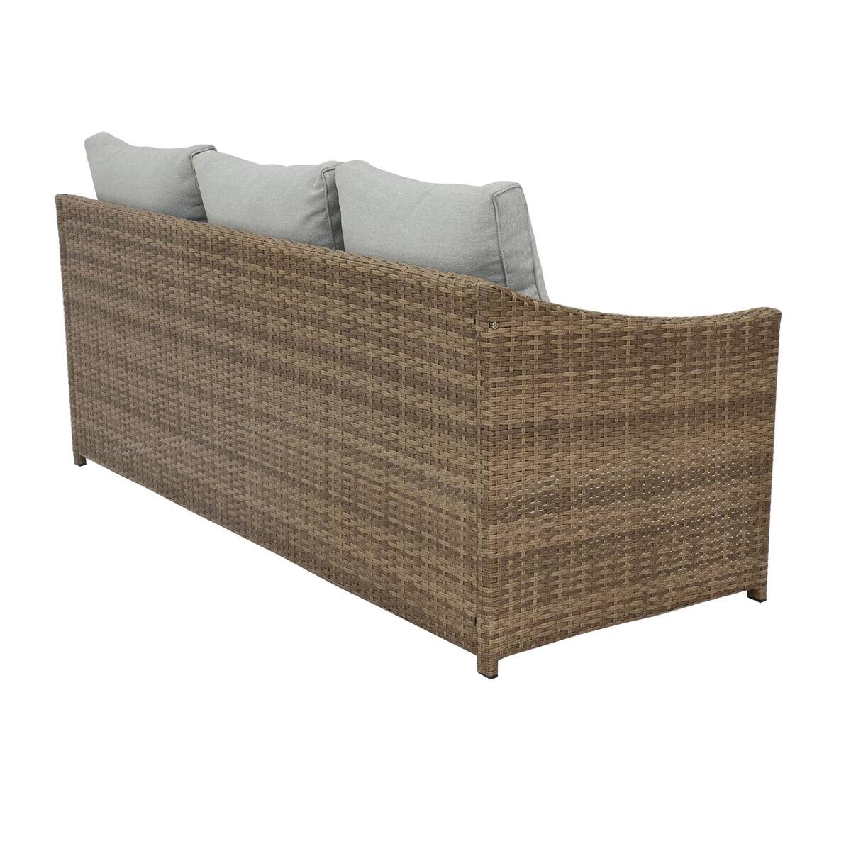 POCOline Gartensitzgruppe Anna braun Stahl