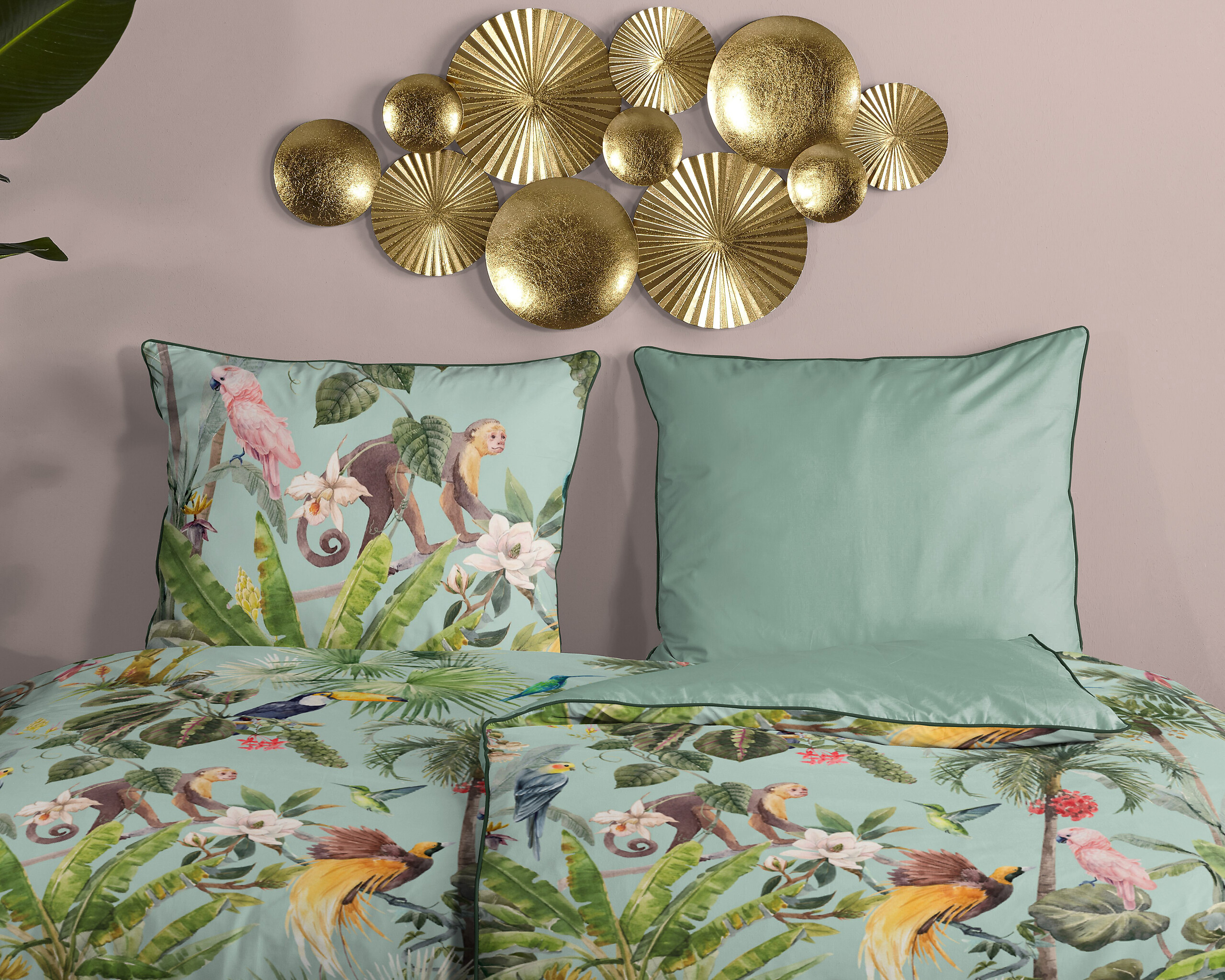 Baumwoll Bettwäsche Igandi Satin