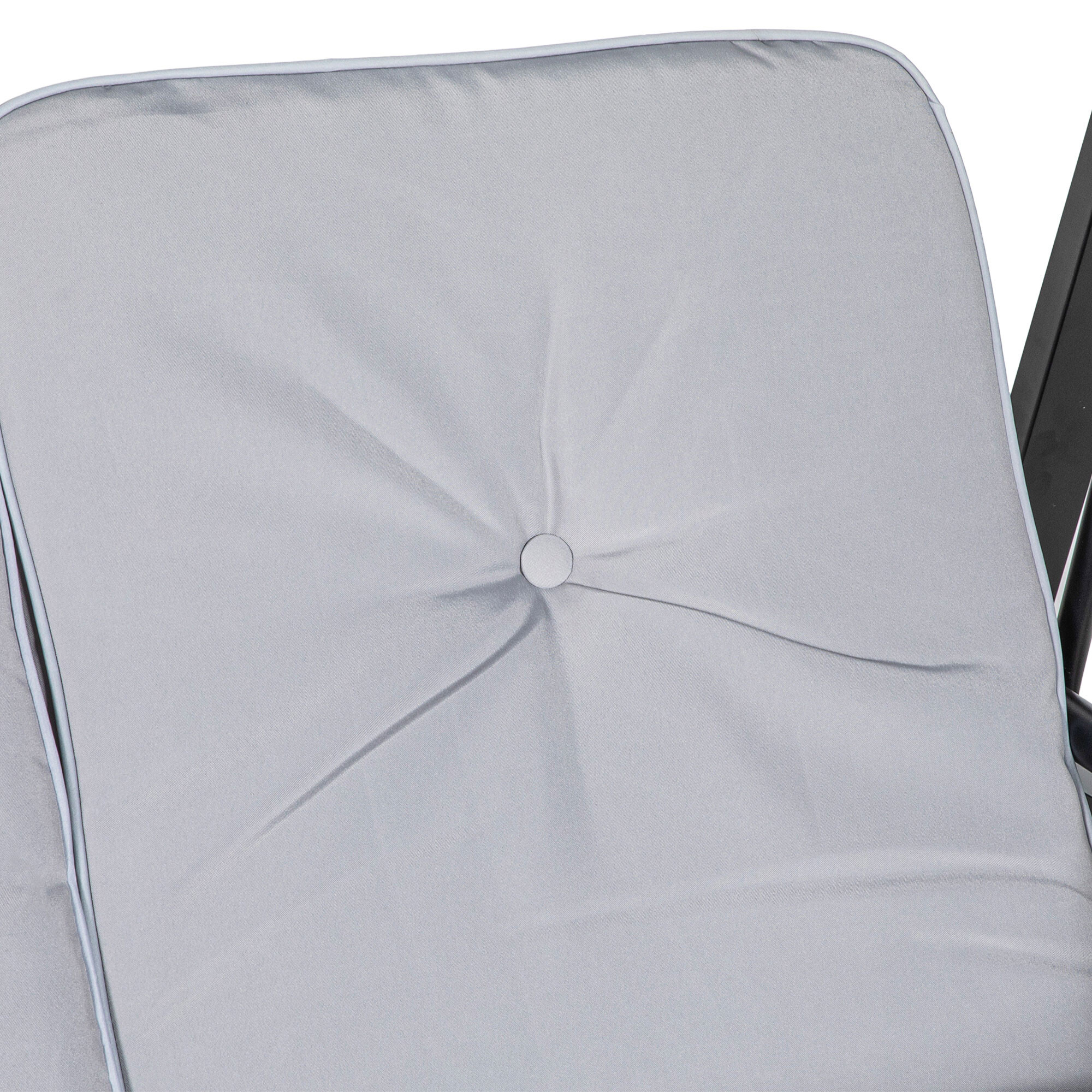 Outsunny Hollywoodschaukel grau Stahl B/H/L: ca. 116x172x145 cm