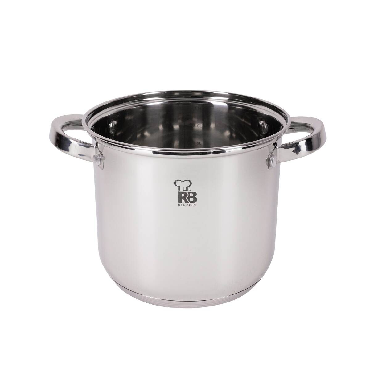 RENBERG Topf-Set SARA silber Edelstahl