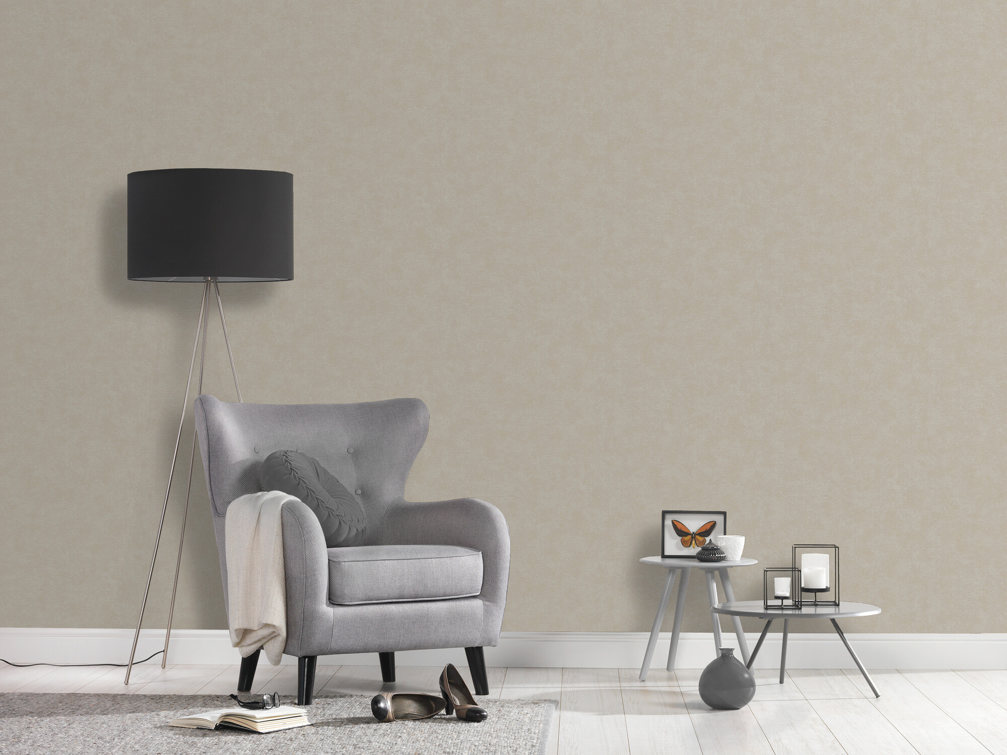 A.S.Creation Vliestapete beige B/H/D: ca. 53x1005x10,2 cm