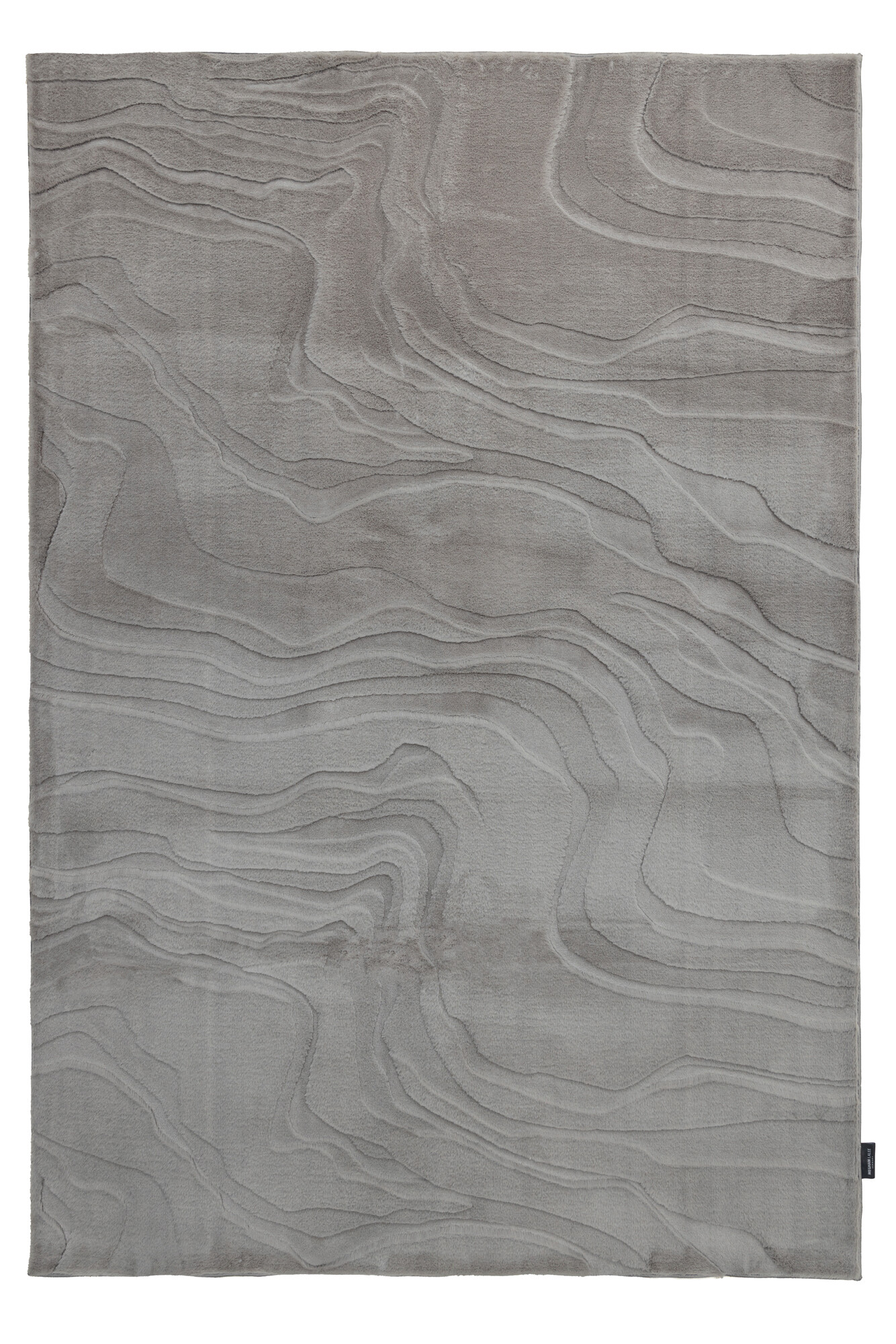 Obsession Teppich Interstellar grau B/H/L: ca. 160x16x230 cm