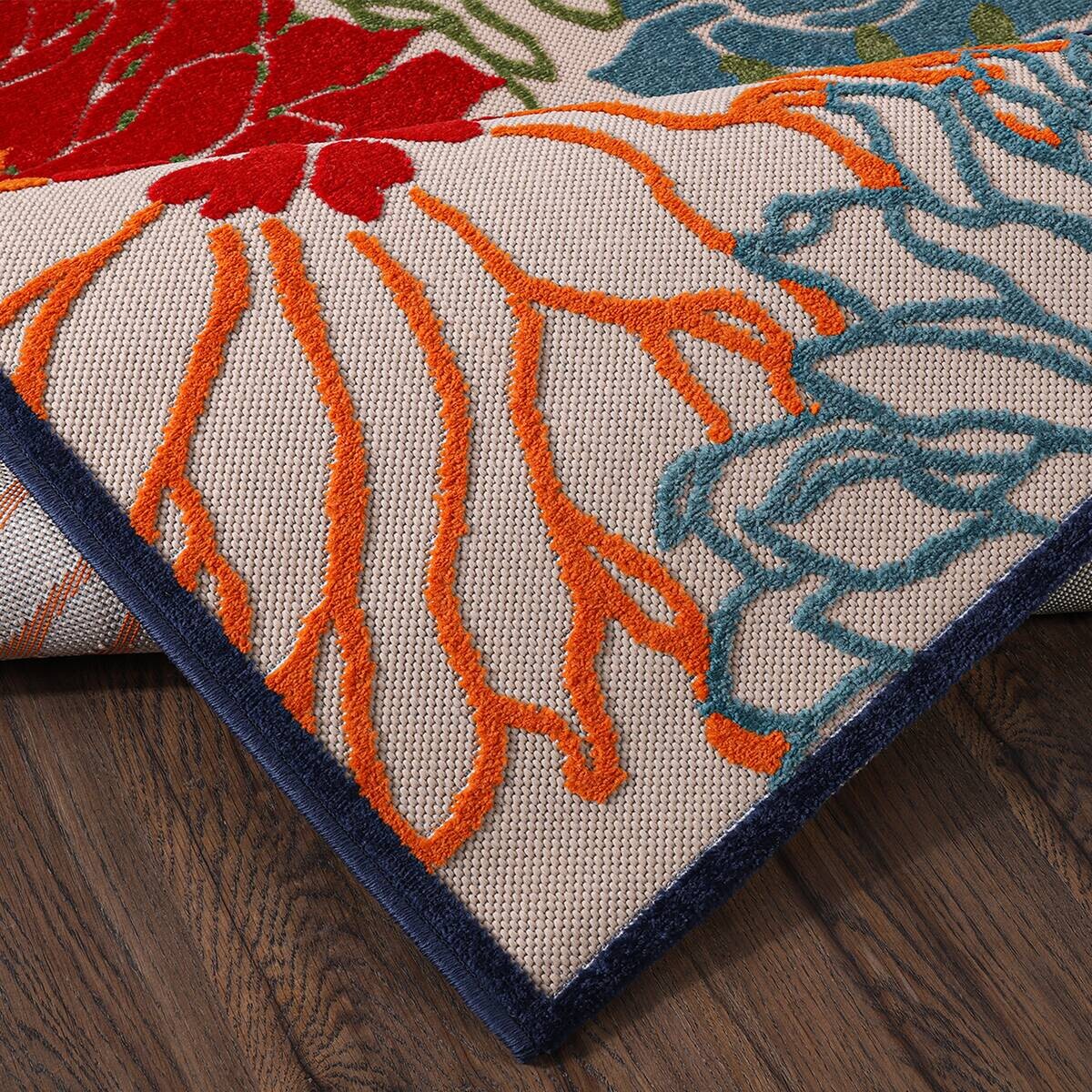 Sanat Outdoorteppich FLORAL bunt B/L: ca. 160x230 cm