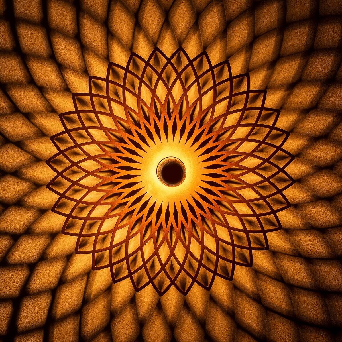 Opviq Wandleuchte Fellini Kupfer Metall B/H/T/L: ca. 12x50x12x50 cm E27 1 Brennstellen