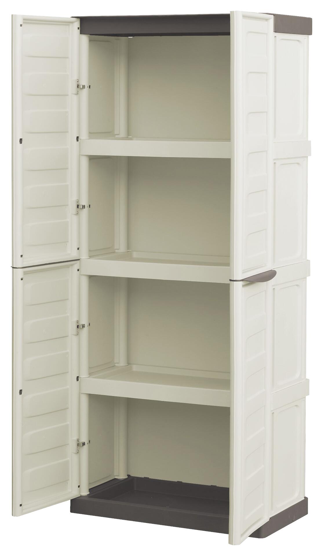 ArtPlast Kunststoffschrank Spazio beige Kunststoff B/H/T: ca. 70x165x39 cm ArtPlast Kunststoffschrank Spazio beige Kunststoff B/H/T: ca. 70x165x39 cm