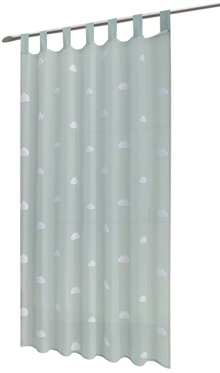 POCOline Kombivorhang Clouds salbei B/L: ca. 140x175 cm