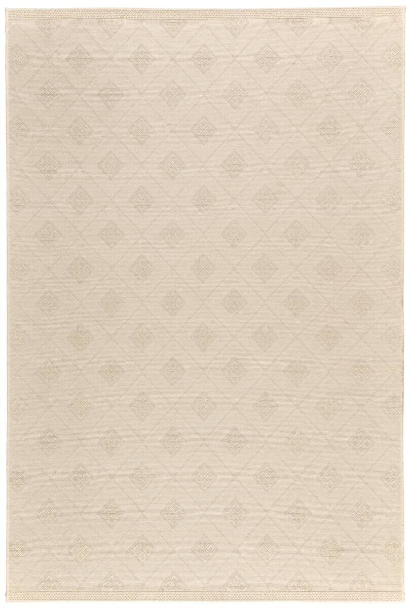 Flachwebteppich Jersey Home creme B/L: ca. 120x170 cm