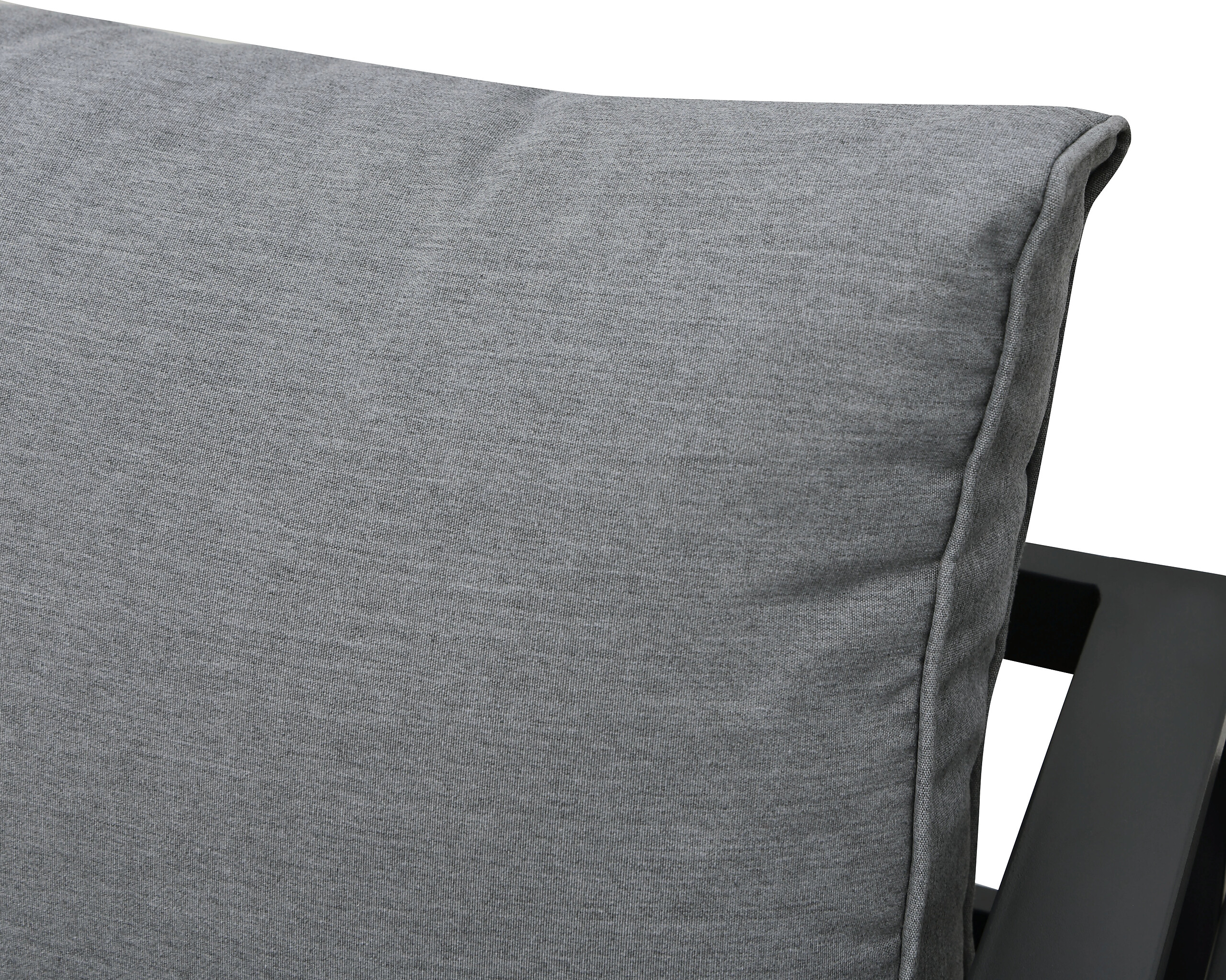 Loungeset Bilbao schwarz Stahl