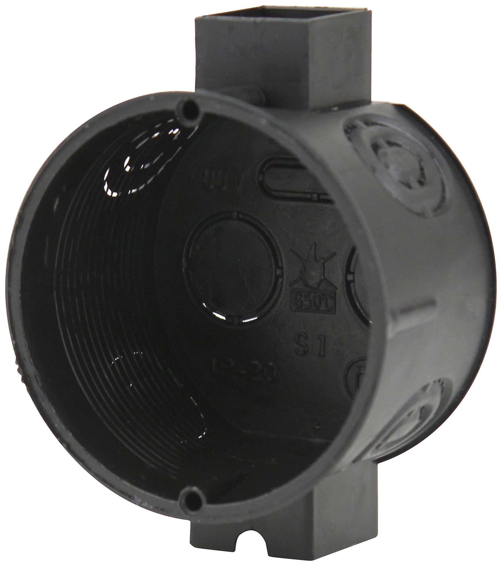 UniTec Schalterdose schwarz