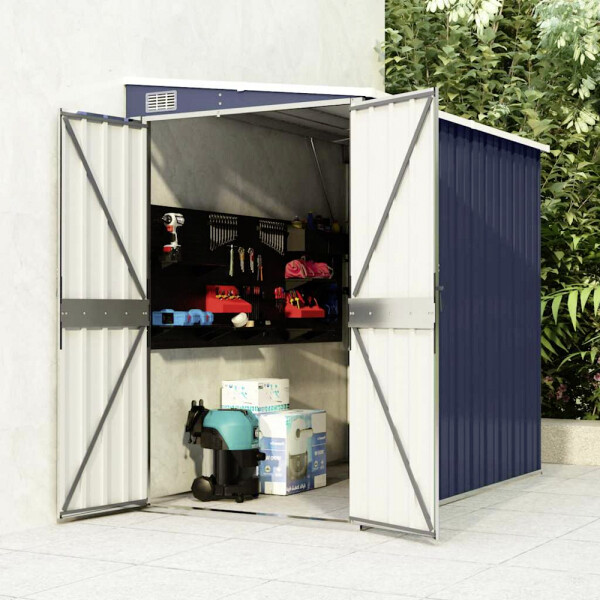 vidaXL Gartenhaus anthrazit B/H/T: ca. 118x178x194 cm