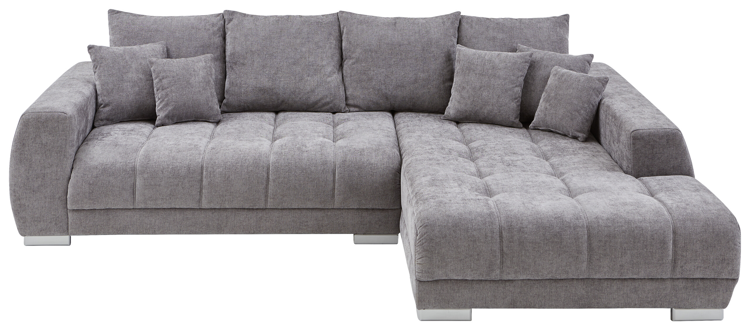Ecksofa grau B/H/T: ca. 300x86x215 cm