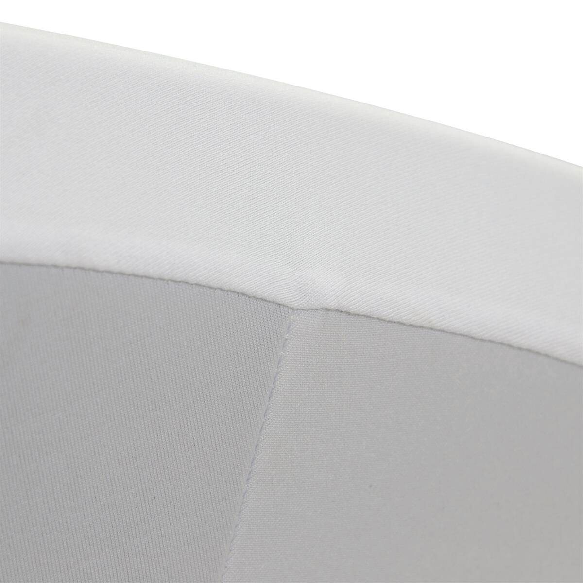 VCM Stehtisch weiß Metall H/D: ca. 110x80 cm