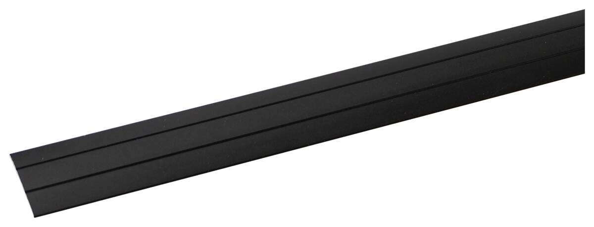 Übergangsprofil schwarz B/L: ca. 3,8x90 cm pro Stück