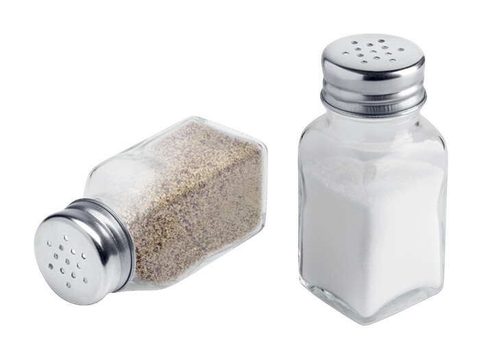 Metaltex Gewürzstreuer transparent Glas B/H/L: ca. 4x9,4x4 cm