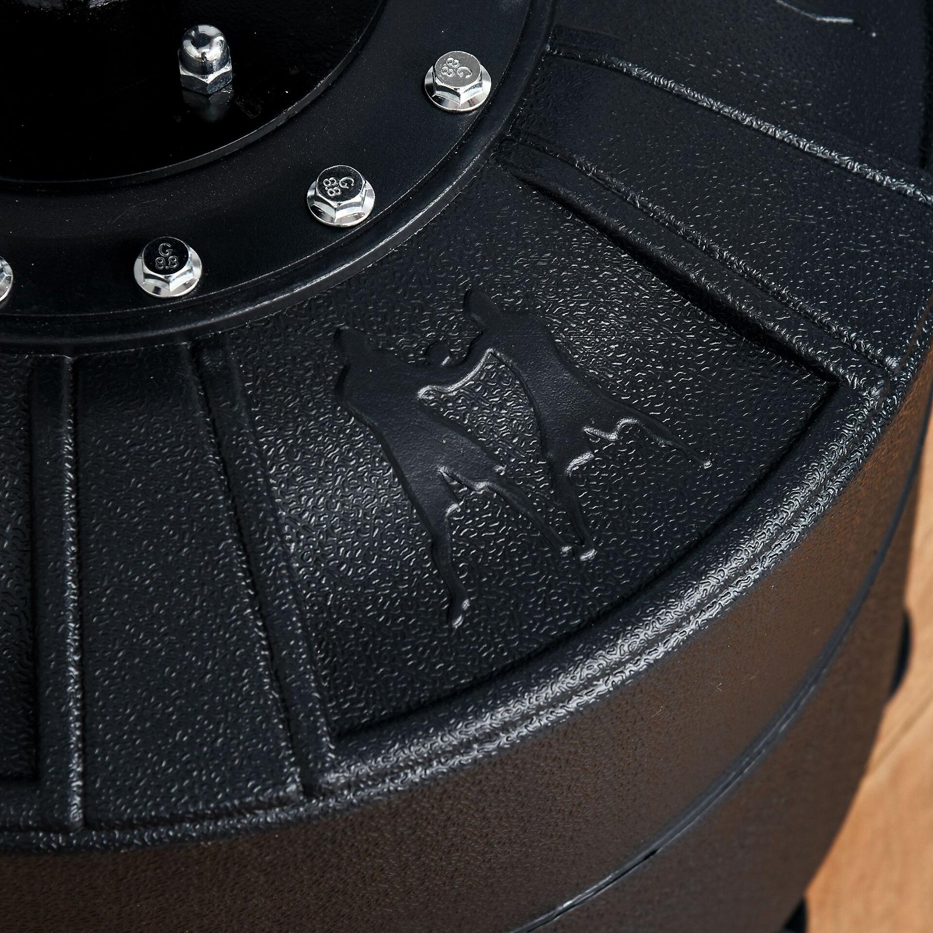 HOMCOM Fitness-Zubehör schwarz Polypropylen B/H/L: ca. 50x88x160 cm