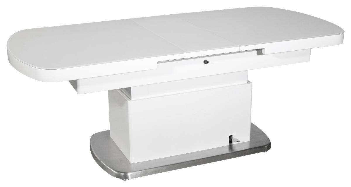 Couchtisch Levi weiß MDF B/H/T: ca. 135x50x75 cm