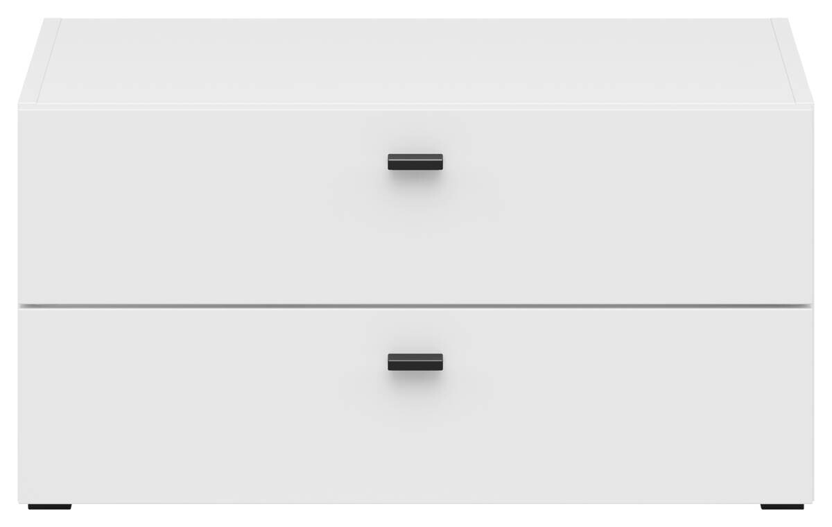 Schubkastenkommode System 64 weiß matt B/H/T: ca. 64x32x35 cm