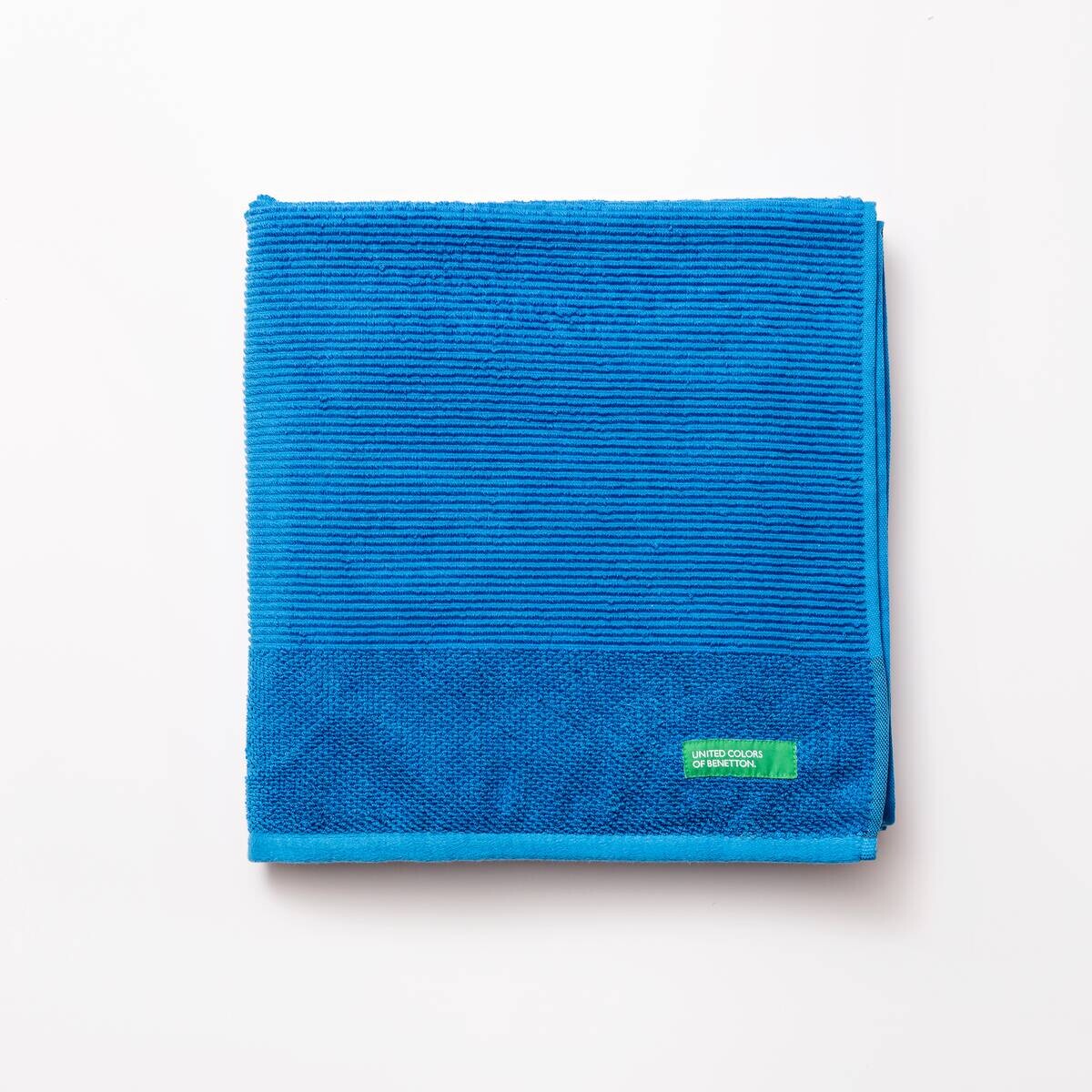 BENETTON Frottier-Set RAINBOW blau Baumwolle