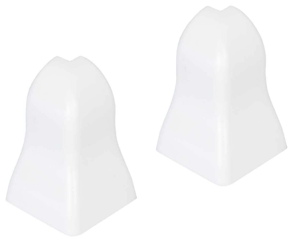 Außenecke weiß L/B/H: ca. 3,24x3,24x4,71 cm