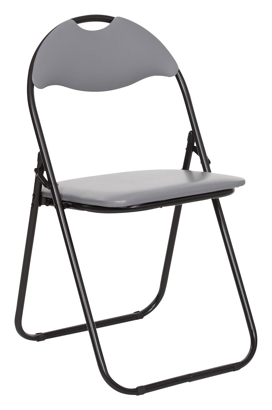 Klappstuhl Ben grau B/H/T: ca. 44x79x45 cm