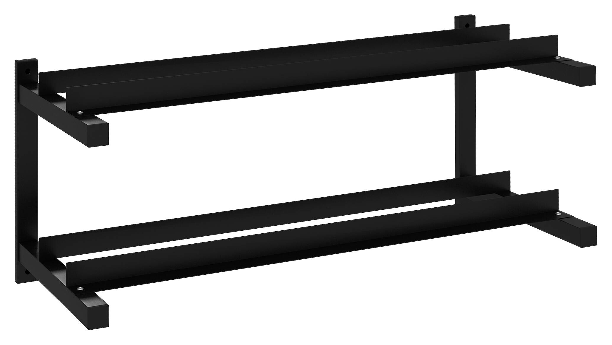 SPORTNOW Hantelständer schwarz Edelstahl B/H/L: ca. 40x98x35 cm