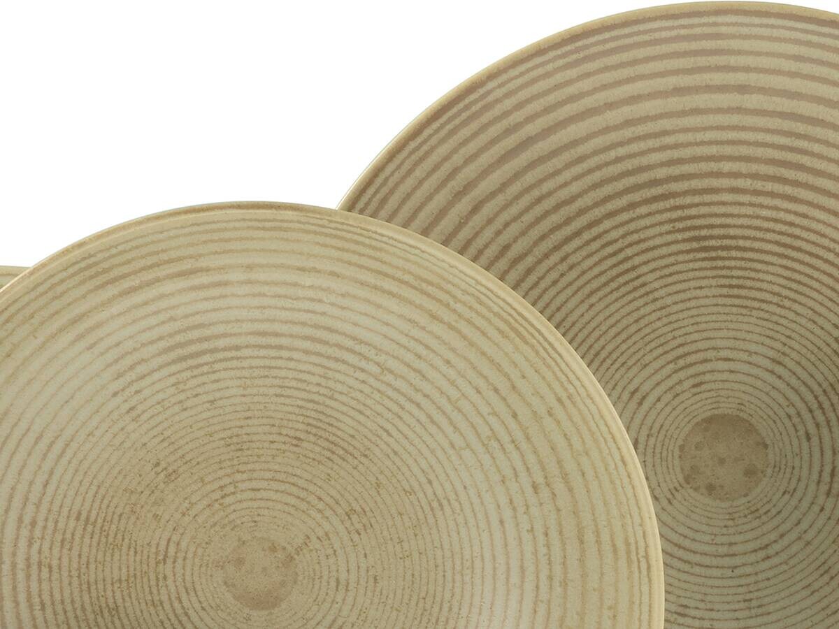 CreaTable Kombiservice Catania sand Steinzeug 16 tlg.