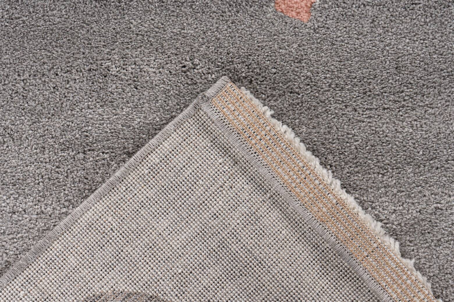 Kayoom Kurzflorteppich Australia - Clermont rosa B/H/L: ca. 80x1,6x150 cm