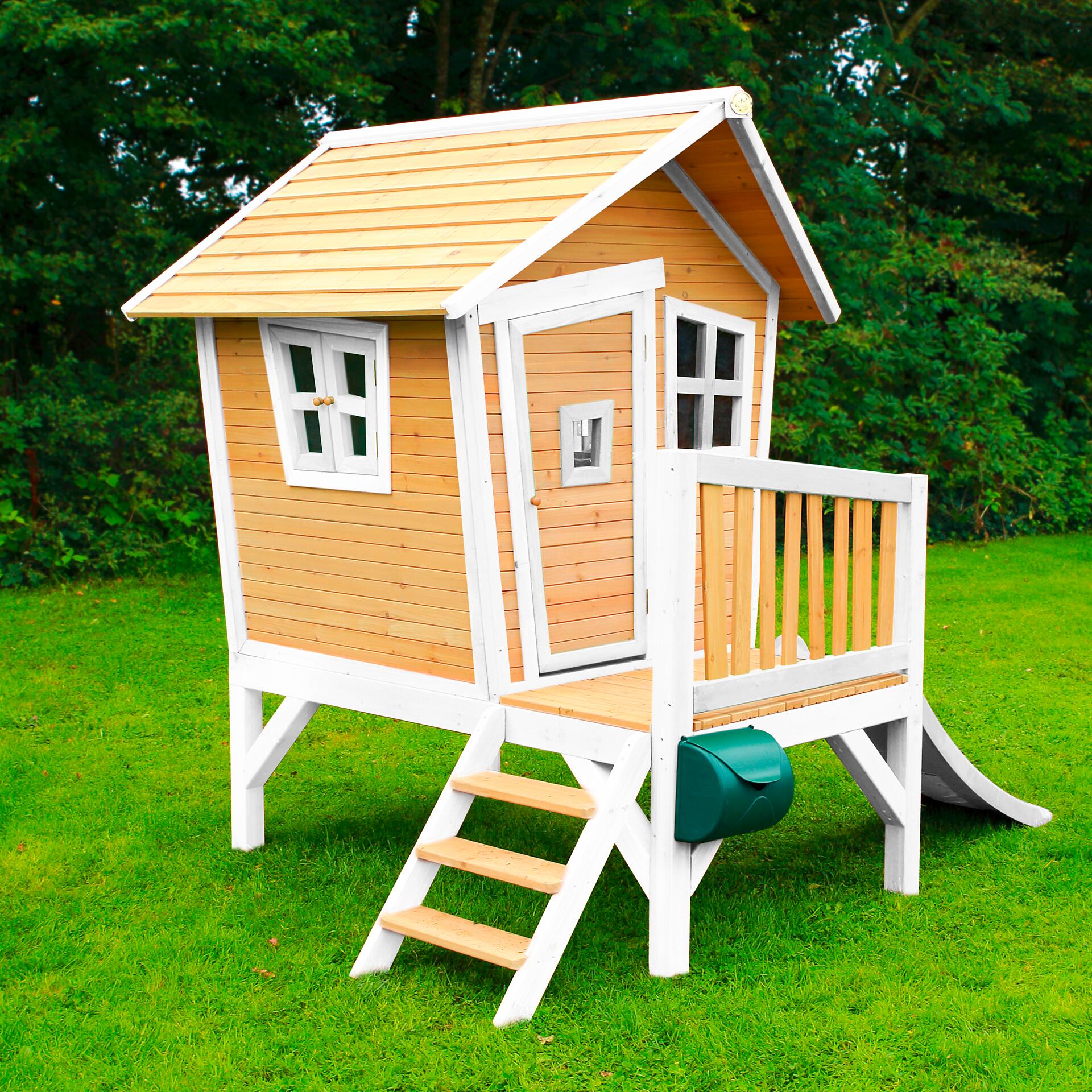 AXI Spielhaus Robin natur B/H/T: ca. 264x203x177 cm