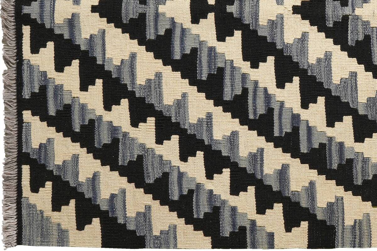 PersaTepp Teppich Kelim Gashgai schwarz B/H/L: ca. 108x1x153 cm