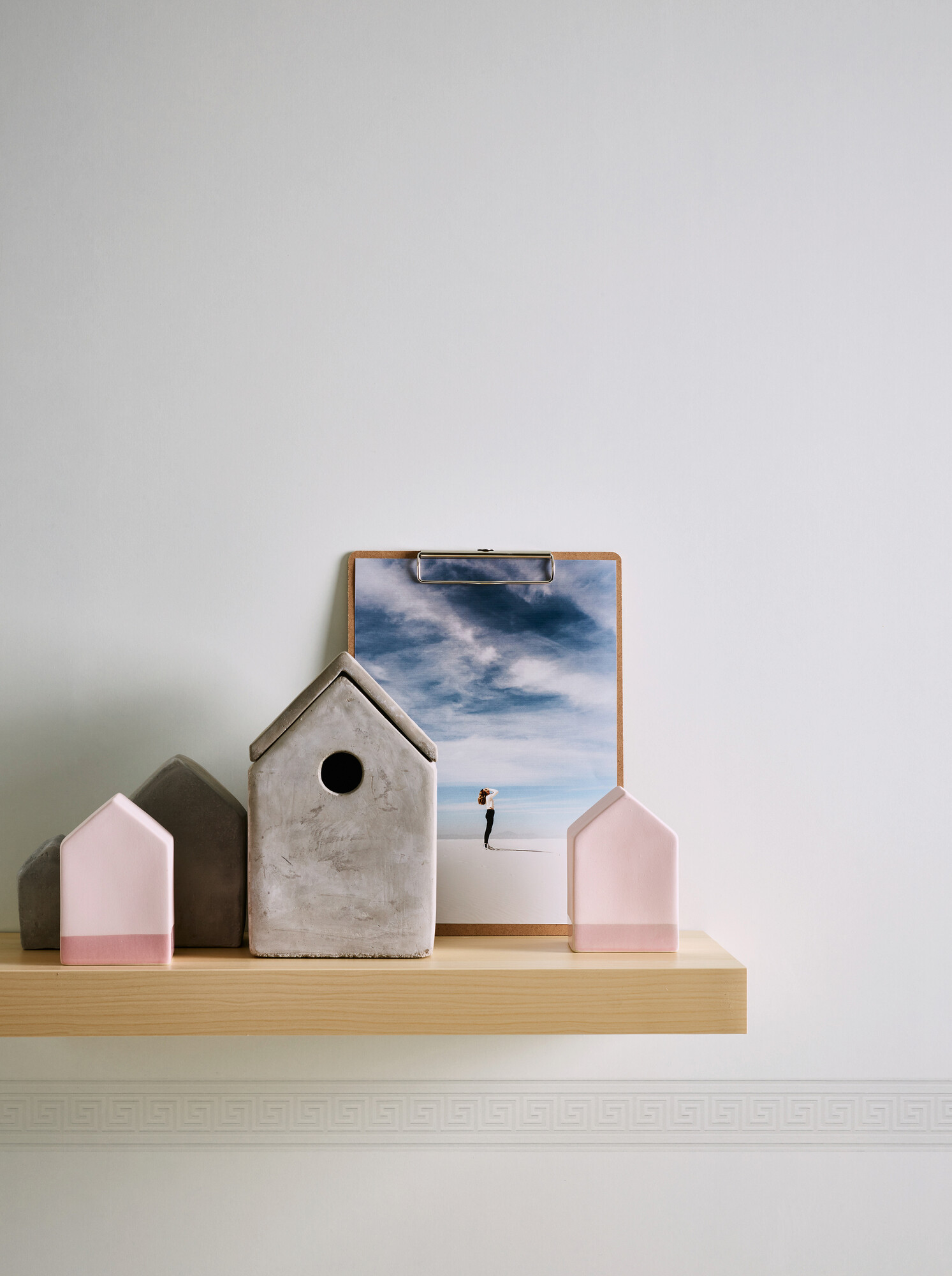 A.S.Creation Bordüre weiß B/H/D: ca. 4x500x9 cm