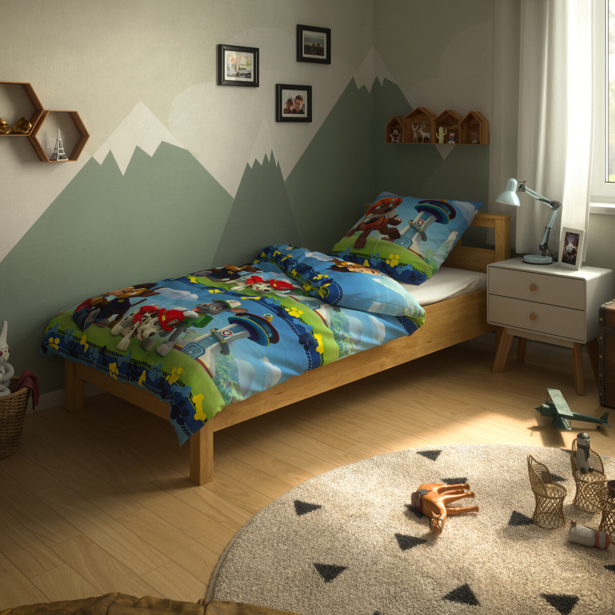 Microfaser Bettwäsche Paw Patrol