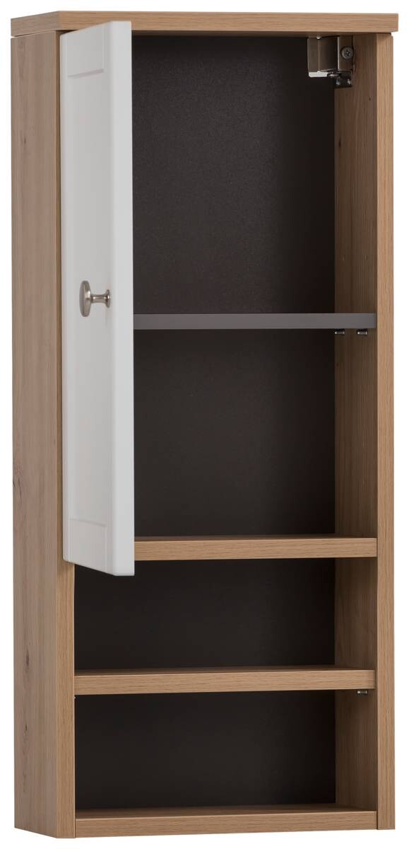 Hängeschrank Jesper Eiche Artisan Nachbildung weiß matt B/H/T: ca. 30,3x70x16 cm