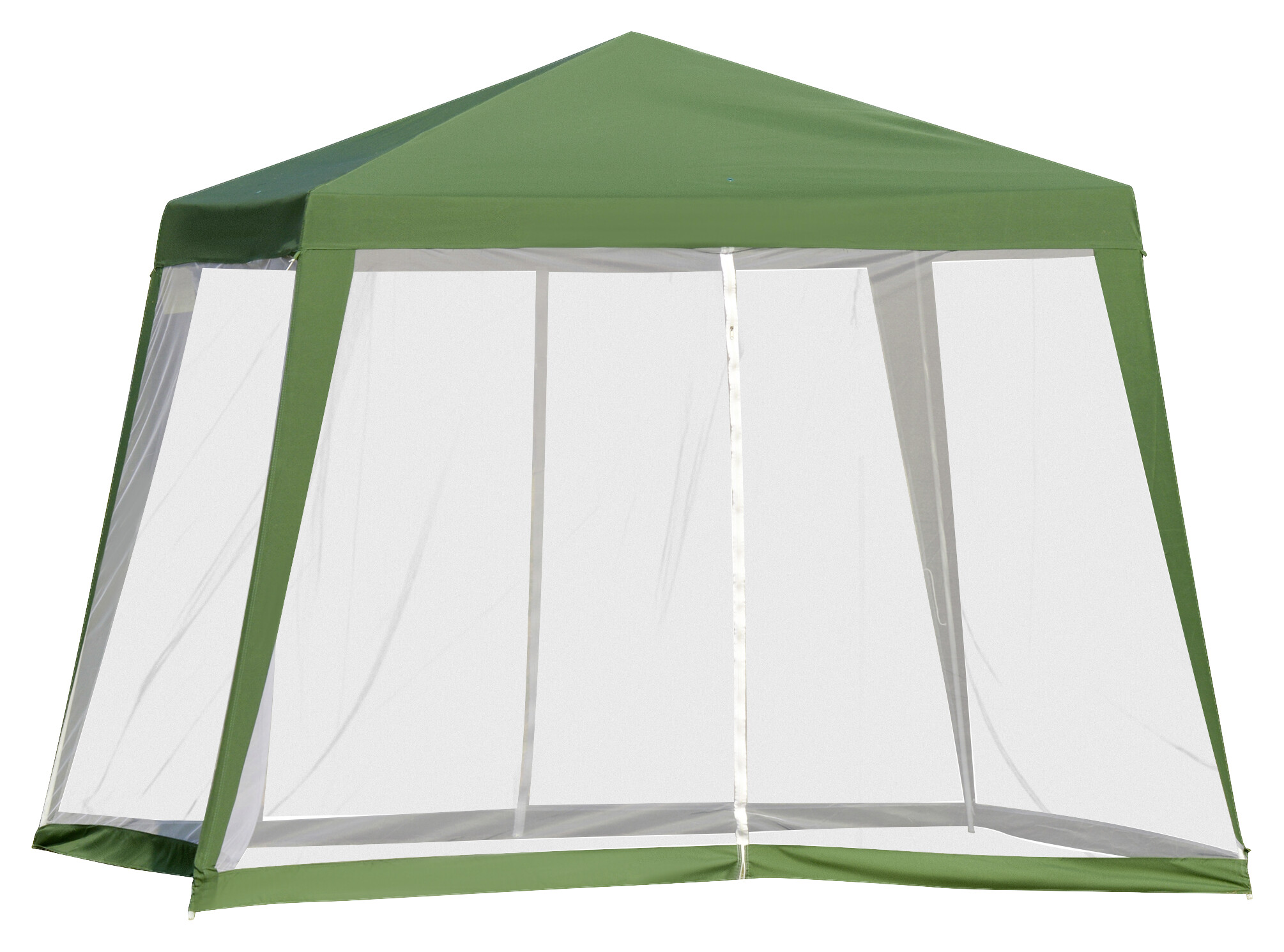 Outsunny Pavillon grün Polyester B/H/L: ca. 300x245x300 cm