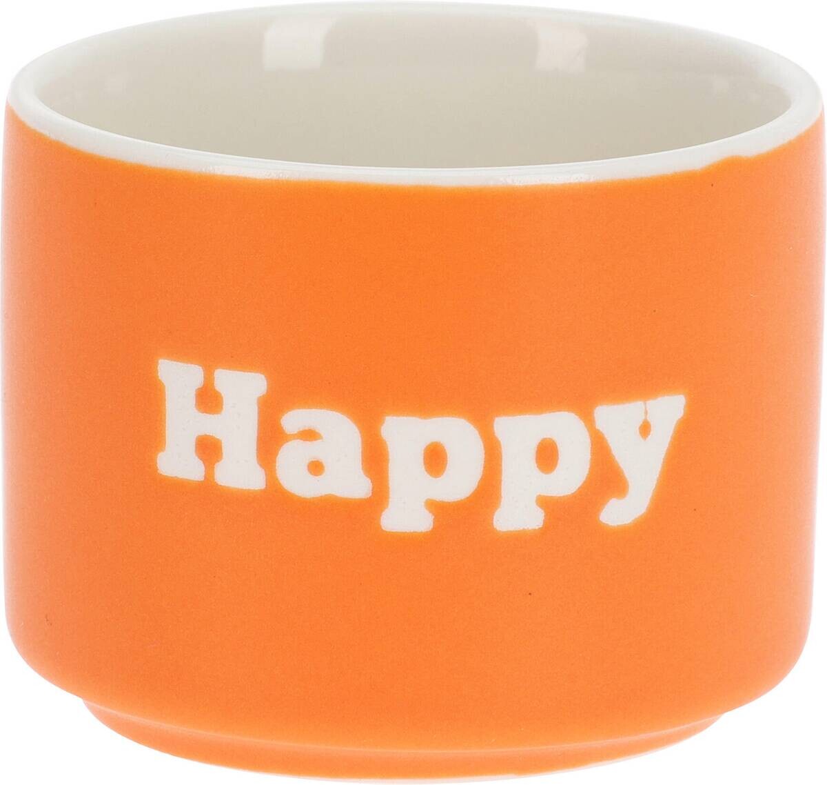 Becherset mehrfarbig Porzellan 6 tlg.